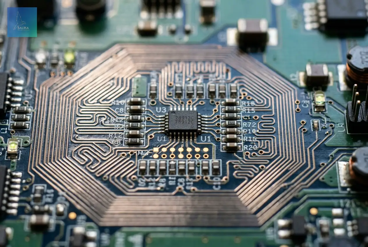 แผงวงจรพิมพ์ PCB ระยะใกล้ ชิ้นส่วนอิเล็กทรอนิกส์ขั้นสูงที่ไทยได้รับการลงทุนกว่า 3.31 แสนล้านบาท